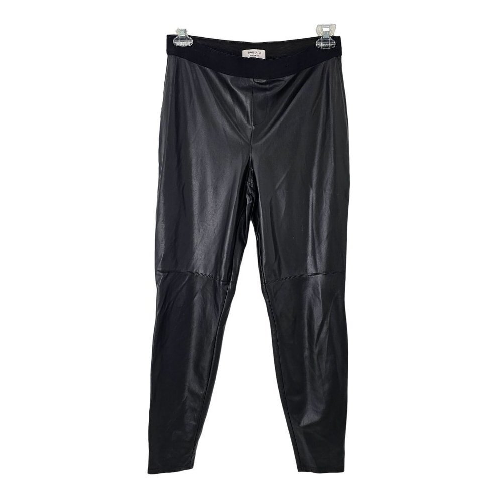 Bailey 44 Black Leather Pants
